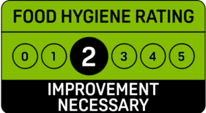 One in five takeaways do not meet food hygiene standards.